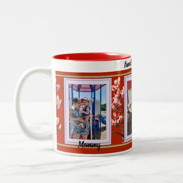Caneca De Café Em Dois Tons Taça de café fotográfico (Esquerda)