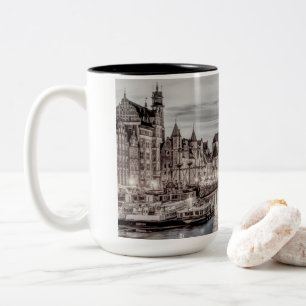 Caneca De Café Em Dois Tons Taça de Danzig