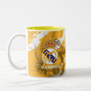 Caneca De Café Em Dois Tons Taça Real Madrid