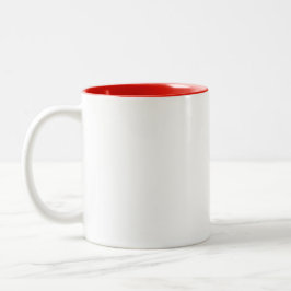 Caneca De Café Em Dois Tons Talismã Personalizado Vitalidade & Bem-Estar