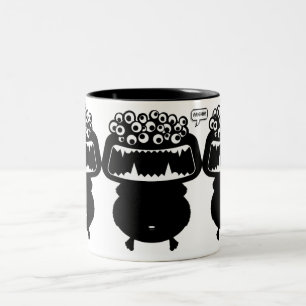 Caneca De Café Em Dois Tons Talkin Monstas