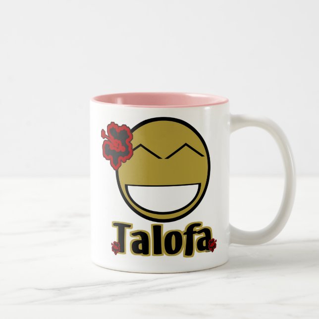 Caneca De Café Em Dois Tons Talofa (Direita)