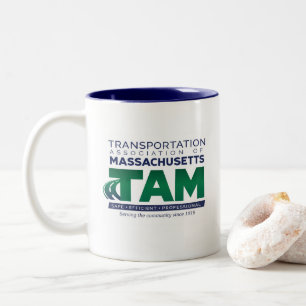 CANECA DE CAFÉ EM DOIS TONS TAM