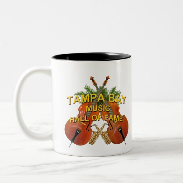 Caneca De Café Em Dois Tons Tampa Bay Music Hall Coffee Mug (Esquerda)