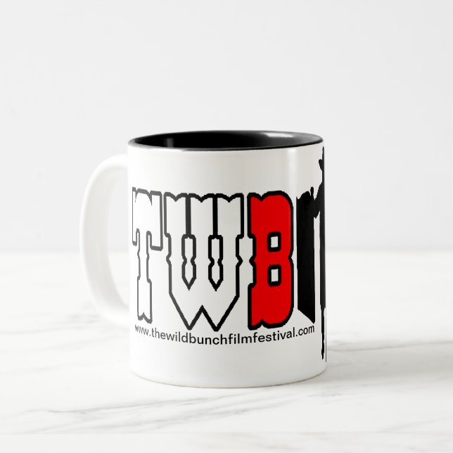 Caneca De Café Em Dois Tons Tampão Colecível TWBFF! (Frente Esquerda)