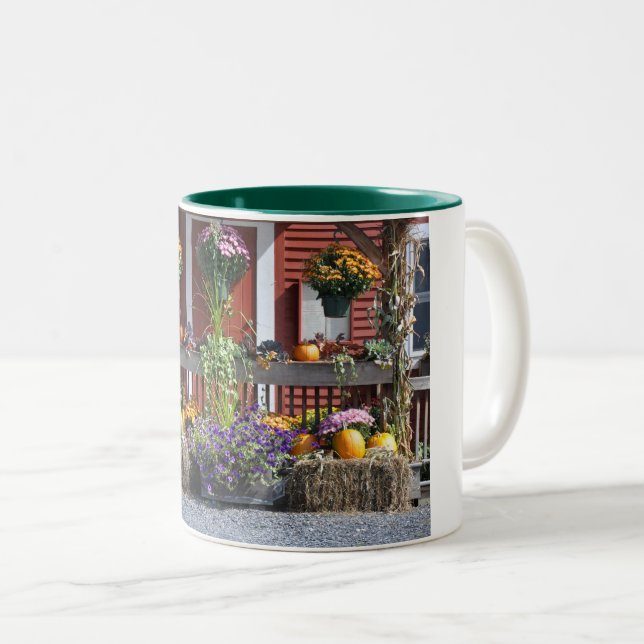 Caneca De Café Em Dois Tons Tanglewood Fall Beauty - Mug (Frente Esquerda)