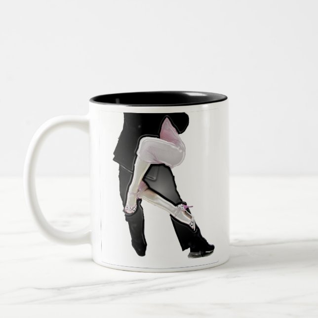 Caneca De Café Em Dois Tons Tango legs (Esquerda)