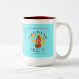 Caneca De Café Em Dois Tons Tanning Studio - Mug, Copa