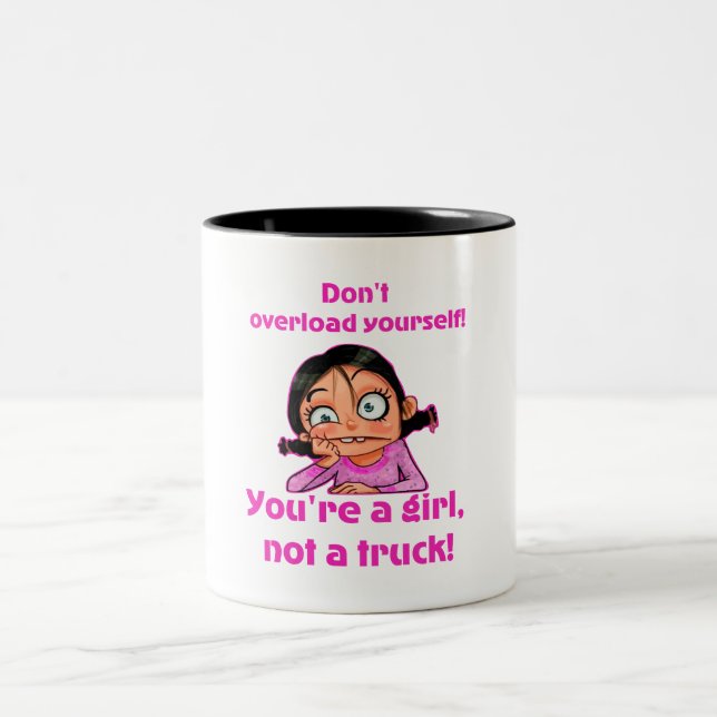 Caneca De Café Em Dois Tons Tanque feminino (Centro)