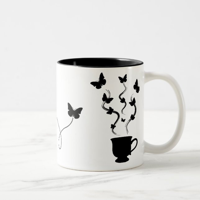 Caneca De Café Em Dois Tons Tão muitas chávenas de café… (Direita)