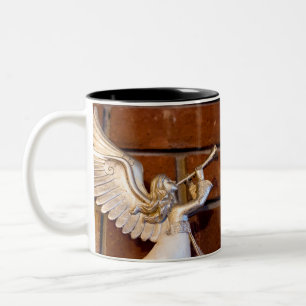 Caneca De Café Em Dois Tons Tapete de Prata I