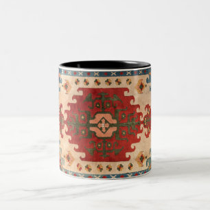 Caneca De Café Em Dois Tons Tapete Oriental Carpete