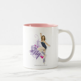Caneca De Café Em Dois Tons Tara: Eu posso voar