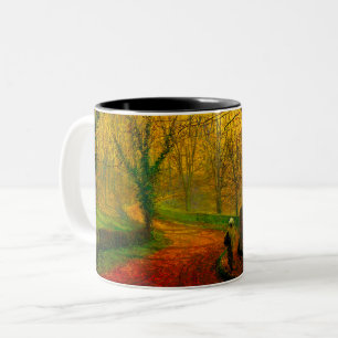 Caneca De Café Em Dois Tons Tarde de Novembro Stapleton Park Grimshaw