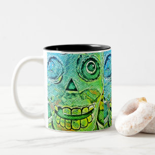 Caneca De Café Em Dois Tons Tarde demais!