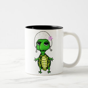 Caneca De Café Em Dois Tons Tartaruga
