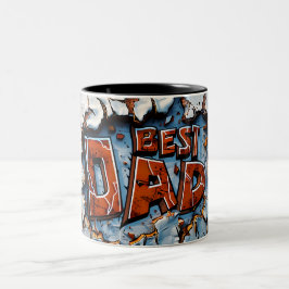 Caneca De Café Em Dois Tons Tasse 2 Couleurs Best dad