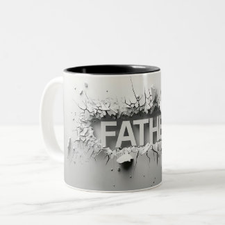 Caneca De Café Em Dois Tons Tasse 2 Couleurs Father