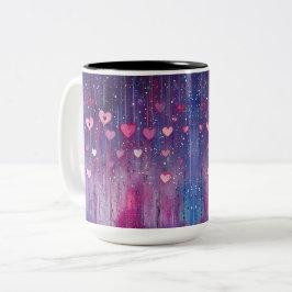 Caneca De Café Em Dois Tons Tasse 2 Couleurs Personalized Valentine Coffee Mug