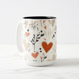 Caneca De Café Em Dois Tons Tasse 2 Couleurs Personalized Valentine Coffee Mug