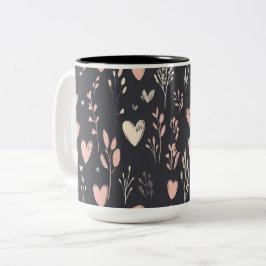 Caneca De Café Em Dois Tons Tasse 2 Couleurs Personalized Valentine Coffee Mug