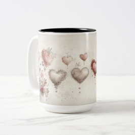 Caneca De Café Em Dois Tons Tasse 2 Couleurs Personalized Valentine Coffee Mug