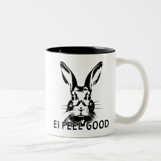 Caneca De Café Em Dois Tons Tasse "Ei feel good"