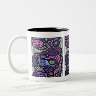 Caneca De Café Em Dois Tons Tasse für Kunstliebhaber