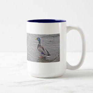 Caneca De Café Em Dois Tons Tasse lustige Ente: divirta-se
