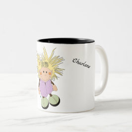 Caneca De Café Em Dois Tons Tasse "My little witch"