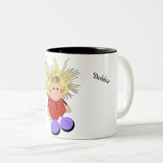 Caneca De Café Em Dois Tons Tasse "My little witch"