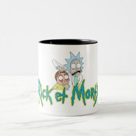 Caneca De Café Em Dois Tons Tasse Rick and Morty 