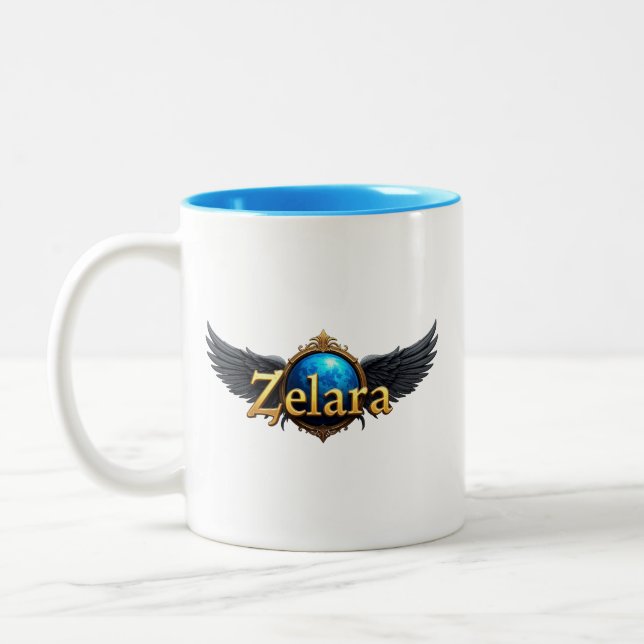 Caneca De Café Em Dois Tons Tasse Zelara (Esquerda)