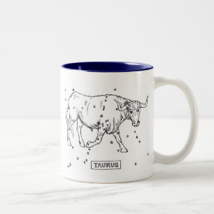 Caneca De Café Em Dois Tons Taurus