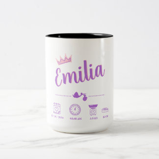 Caneca De Café Em Dois Tons Taza