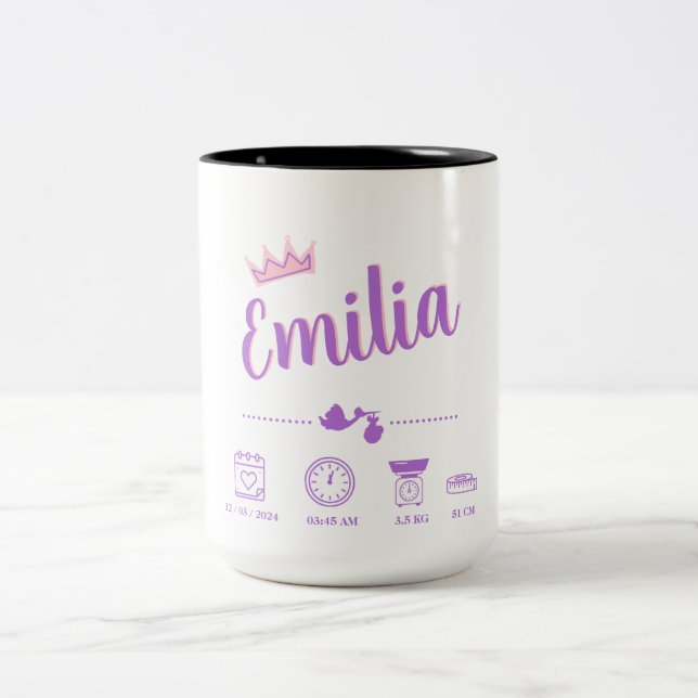 Caneca De Café Em Dois Tons Taza (Centro)