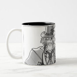 Caneca De Café Em Dois Tons Taza