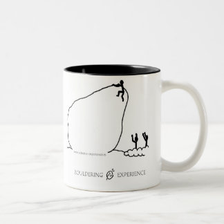 Caneca De Café Em Dois Tons Taza Boulder