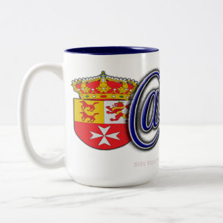 Caneca De Café Em Dois Tons Taza de desayuno