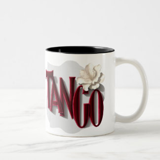 Caneca De Café Em Dois Tons Taza dos tonos de TANGO