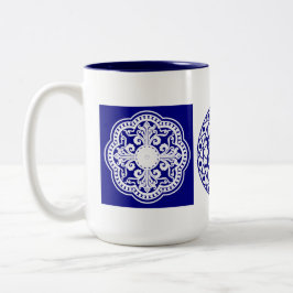 Caneca De Café Em Dois Tons taza Puebla1