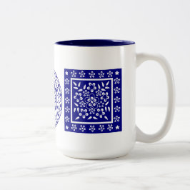Caneca De Café Em Dois Tons taza Puebla1