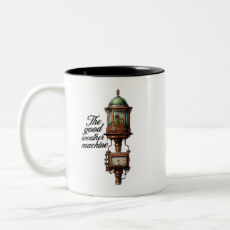 Caneca De Café Em Dois Tons Taza "The Good Weather Machine"