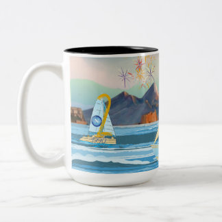 Caneca De Café Em Dois Tons Tazza comemorativa scudetto Napoli 2023