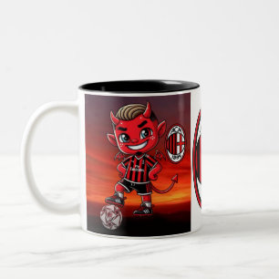 Caneca De Café Em Dois Tons Tazza Milan calcio