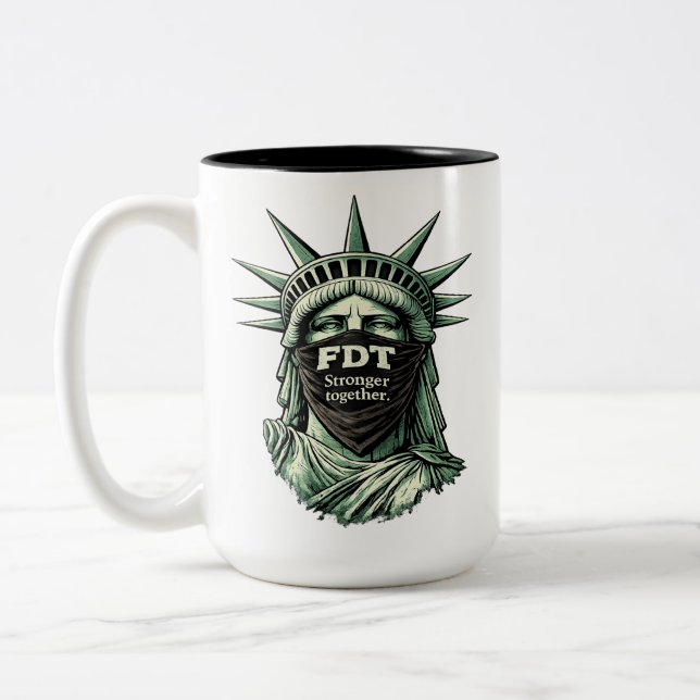 CANECA DE CAFÉ EM DOIS TONS TDF (Esquerda)