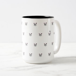 CANECA DE CAFÉ EM DOIS TONS TEA PARTY COM PANDA
