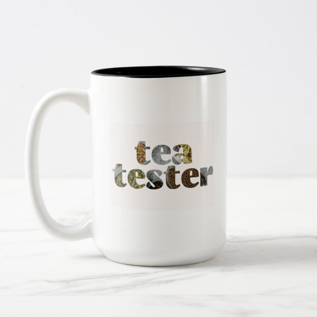 Caneca De Café Em Dois Tons Tea Tester Mug (Esquerda)
