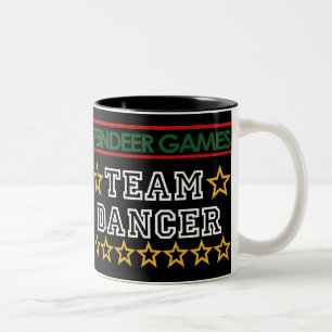 Caneca De Café Em Dois Tons Team Dancer Mug