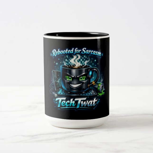 Caneca De Café Em Dois Tons TechTwat (Centro)
